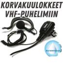 Korvakuulokkeet VHF-puhelimiin Korvakuulokkeet VHF-puhelimiin