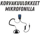 Korvakuulokkeet mikrofonilla Korvakuulokkeet mikrofonilla