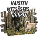 Naisten metsästyshousut