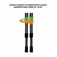Primos PoleCat Bipod V 63-157cm - Ampumatuet - 343130 - 2