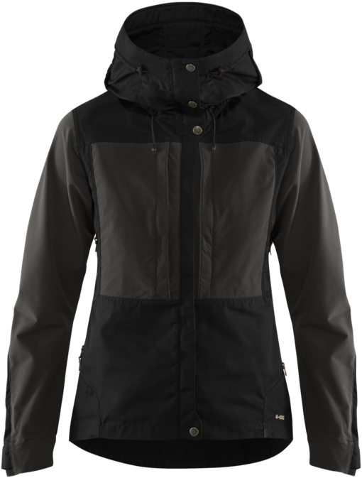 Fjällräven Keb Jacket W Naisten Ulkoilutakki Musta - Naisten ulkoilu- ja vaellustakit - F89892-550 - 1
