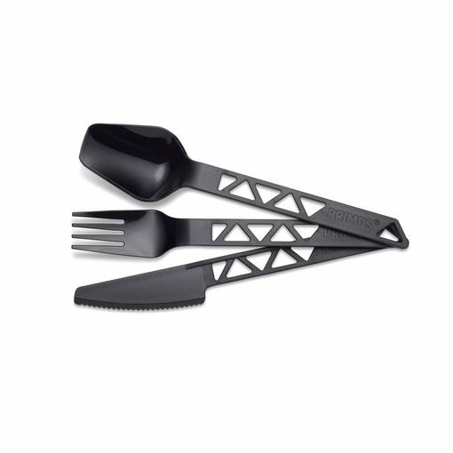 Primus Lightweight TrailCutlery Black - Ruokailuvälineet - 740580 - 1