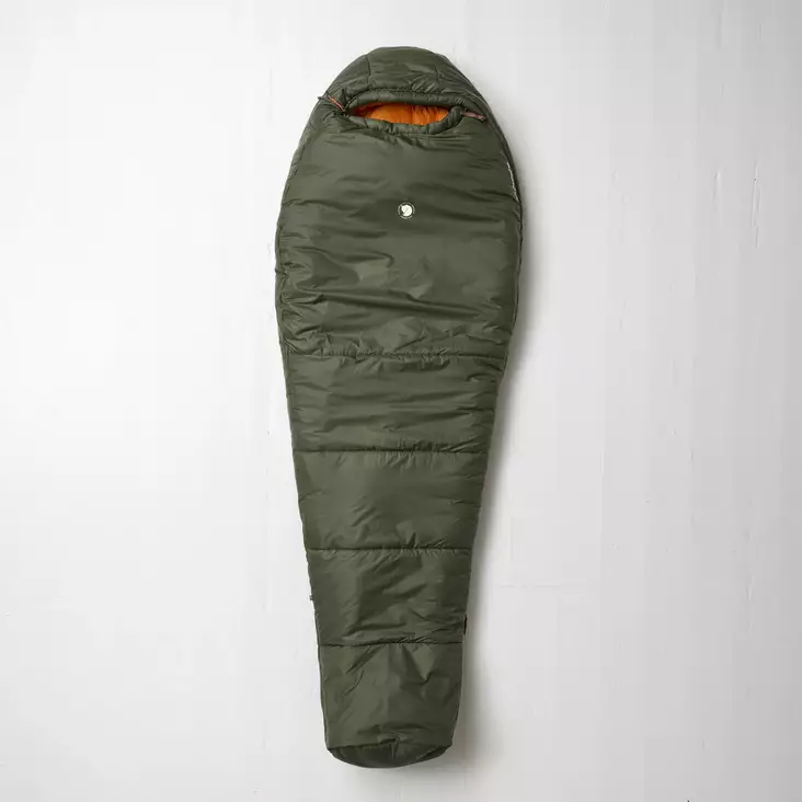 Fjällräven Abisko Three Seasons Regular Makuupussi - Oliivi - Makuupussit telttailuun - F33200093-630 - 1