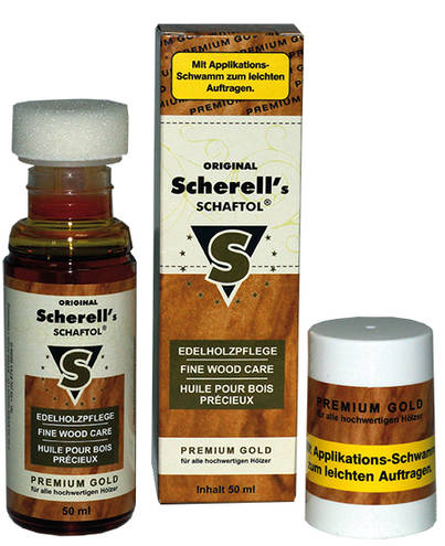 Schaftol Tukkiöljy Gold 50ml - Tukinhoitovälineet - 4017777238181 - 1