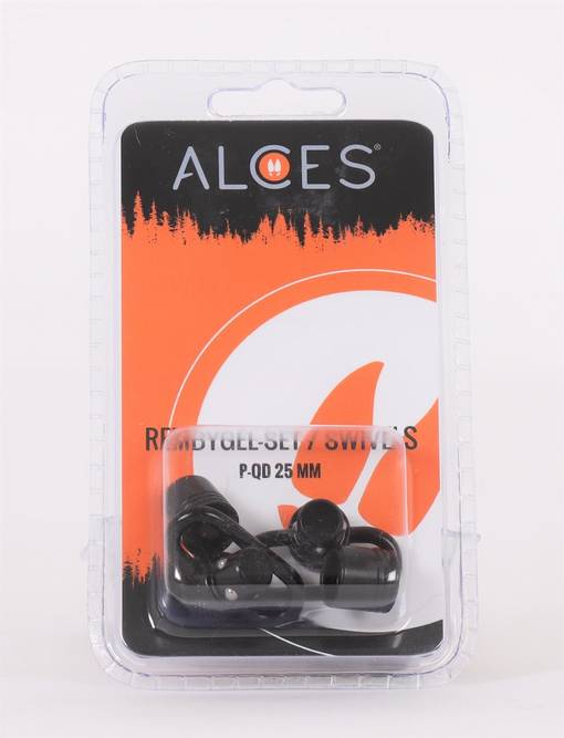 Alces Hihnalenkkisarja P-QD 25mm - Aseenkantohihnat ja hihnalenkit - Alces100003 - 1