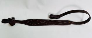Nahkanasta De Luxe Asehihna - Aseenkantohihnat ja hihnalenkit - NN305 - 1