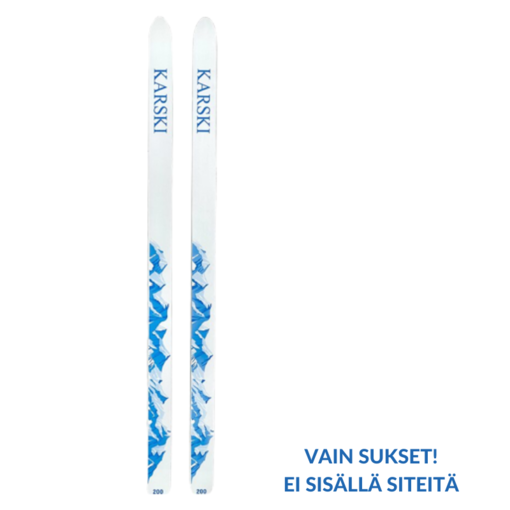 Eräsukset, KARSKI sukset 200cm - Erävarusteet - 80-022B-29385 - 1