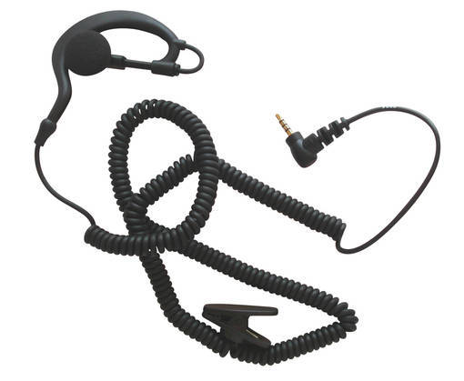 Lafayette Micro 4/5 Korvakuuloke 2,5mm Pitkä Kaapeli - Korvakuulokkeet VHF-puhelimiin - 7332020025125 - 1