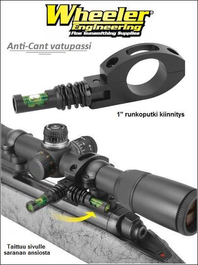 Anti-Cant vatupassi 1' Wheeler Engineering - Muut kiikari tarvikkeet - 10-026-3885 - 1