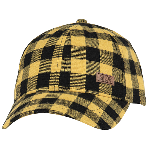 Salon Lippalakki Baseball Cap Lumberjack Keltainen - Pipot, lakit ja lippikset ulkoiluun - SAL0035 - 1