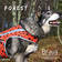 FinNero FOREST Attention Vest Orange - Koiraliivit - 6438406005826 - 1