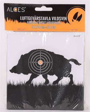 Ilmakivääritaulu 14x14 Villisika 50kpl - Taulut ja tauluntaustat - 102167 - 1