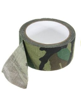 Kangaspintainen Teippi Camo Forest 10m - Houkuttelu ja naamiointi - 110-007 - 1