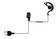 JR-1701 EC Suora C-Lenkki Headset - Korvakuulokkeet mikrofonilla - PI0538 - 1