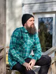 NITEforce Flannel Shirt Forest - Pitkähihaiset ulkoilupaidat - 140-368 - 1