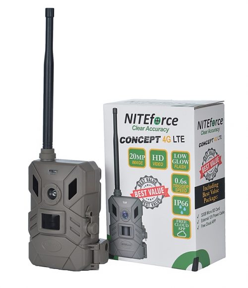 NITEforce Concept 4G LTE 20MP - Lähettävät riistakamerat - 90-136-56918 - 1