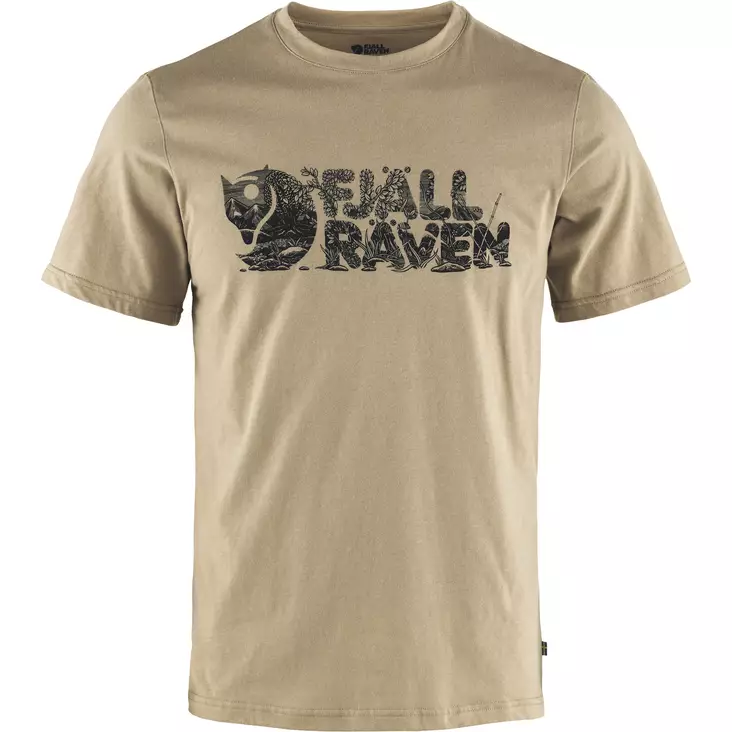 Fjällräven Lush Logo T-shirt M - Lyhythihaiset ulkoilupaidat - F12600219-118 - 1