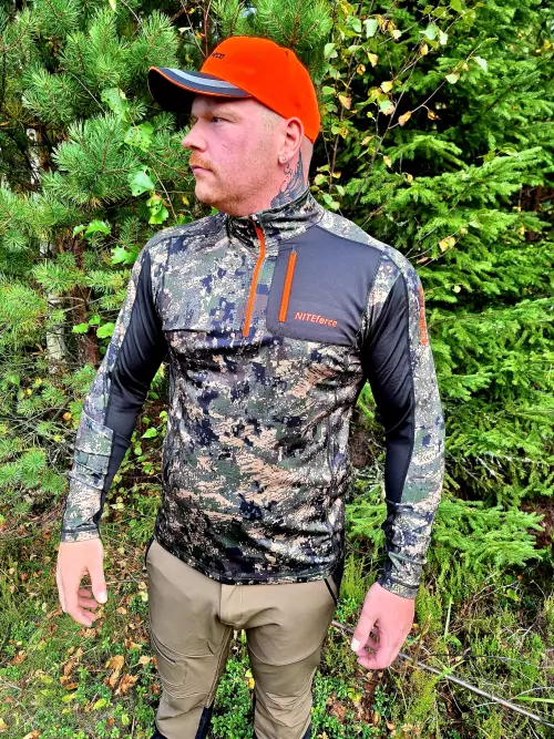 Niteforce Power Tech Poolo - Pitkähihaiset ulkoilupaidat - 140-309 - 1