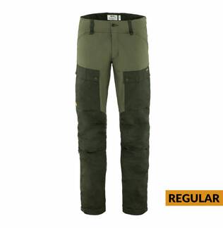 Fjällräven Keb Trousers M Reg Housut - Miesten Ulkoiluhousut Vihreät - Ulkoilu- ja vaellushousut - F87176-662-625R - 1