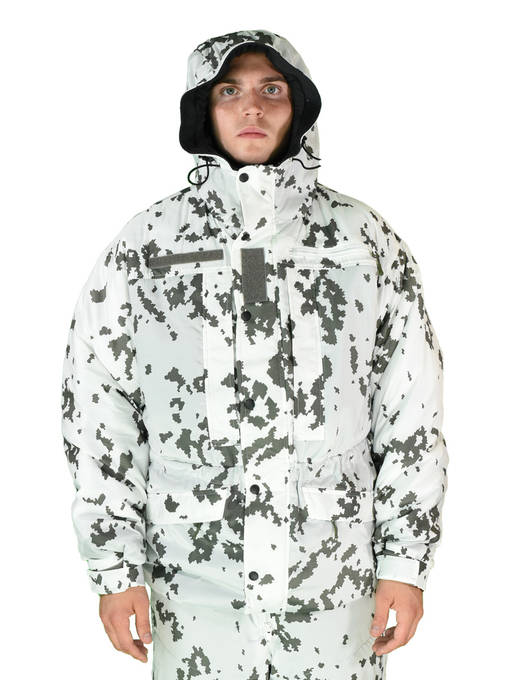 ORIGOPRO Pakkastakki Kevytversio M05 Lumicamo - Metsästystakit muut merkit - ORIG-CARBONSNOW - 1