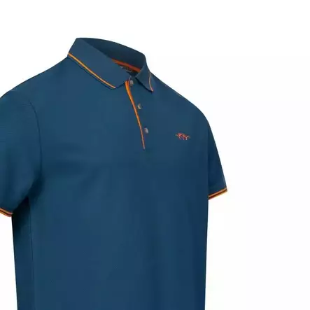 Blaser Sininen 22 Poolopaita - Pitkähihaiset ulkoilupaidat - 80409433-NAVY - 2